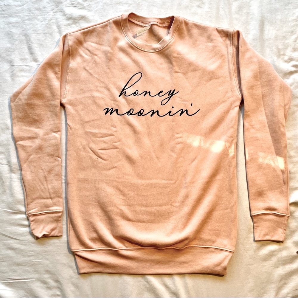 *Brand New* Honeymoonin Cozy Crewneck Sweater